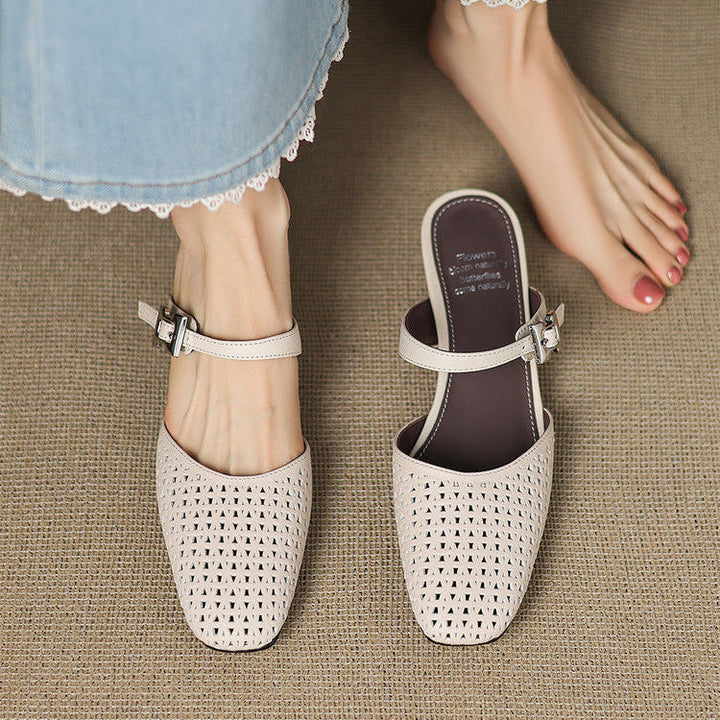 NILDA | VEGAN MULES FOR WOMEN