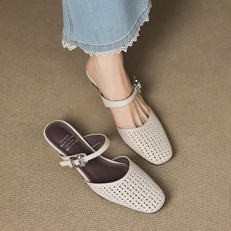 NILDA | VEGAN MULES FOR WOMEN