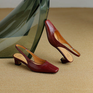 ERSA | VEGAN SLINGBACKS HEELS FOR WOMEN