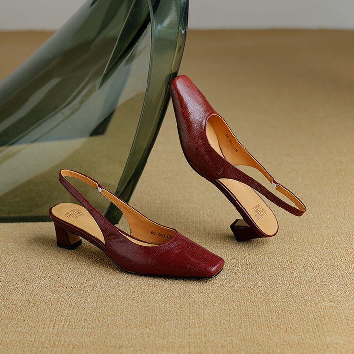 ERSA | VEGAN SLINGBACKS HEELS FOR WOMEN