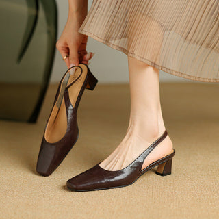 ERSA | VEGAN SLINGBACKS HEELS FOR WOMEN