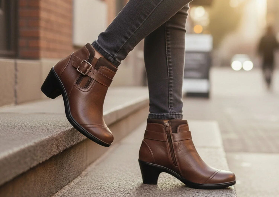 ANNA | NATURAL WARMTH BROWN SHOES FOR WOMEN