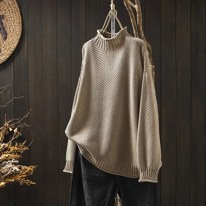 CORDELIA | RELAXED KNIT SWEATER FOR WOMEN
