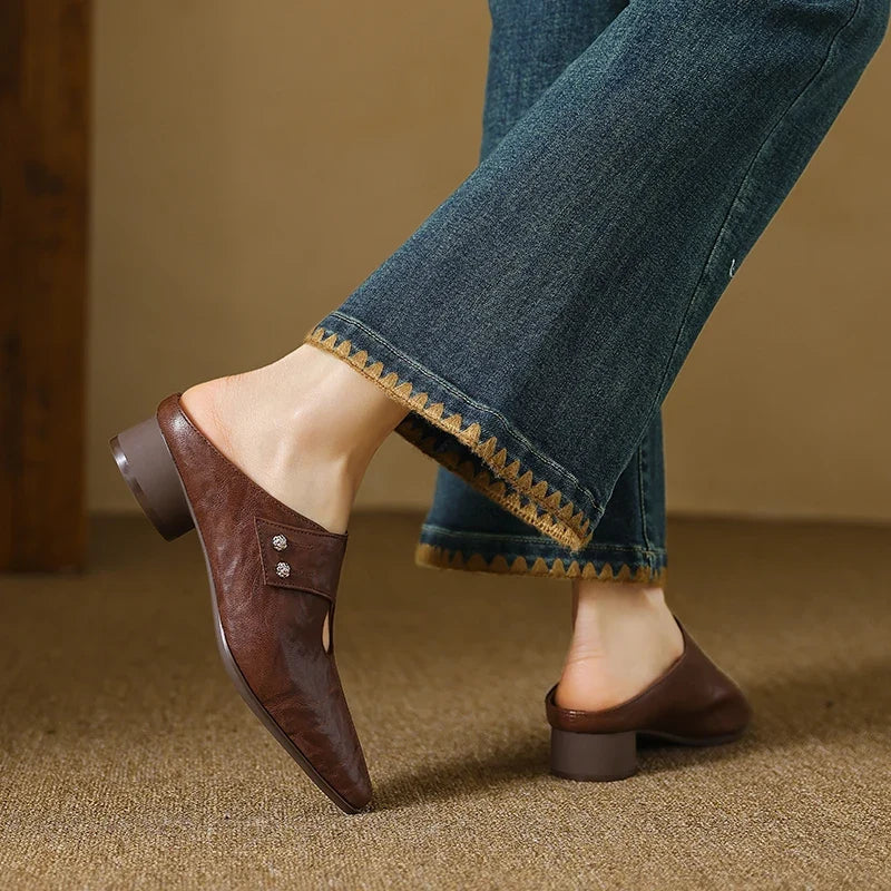 OLGA | VEGAN MULES FOR WOMEN