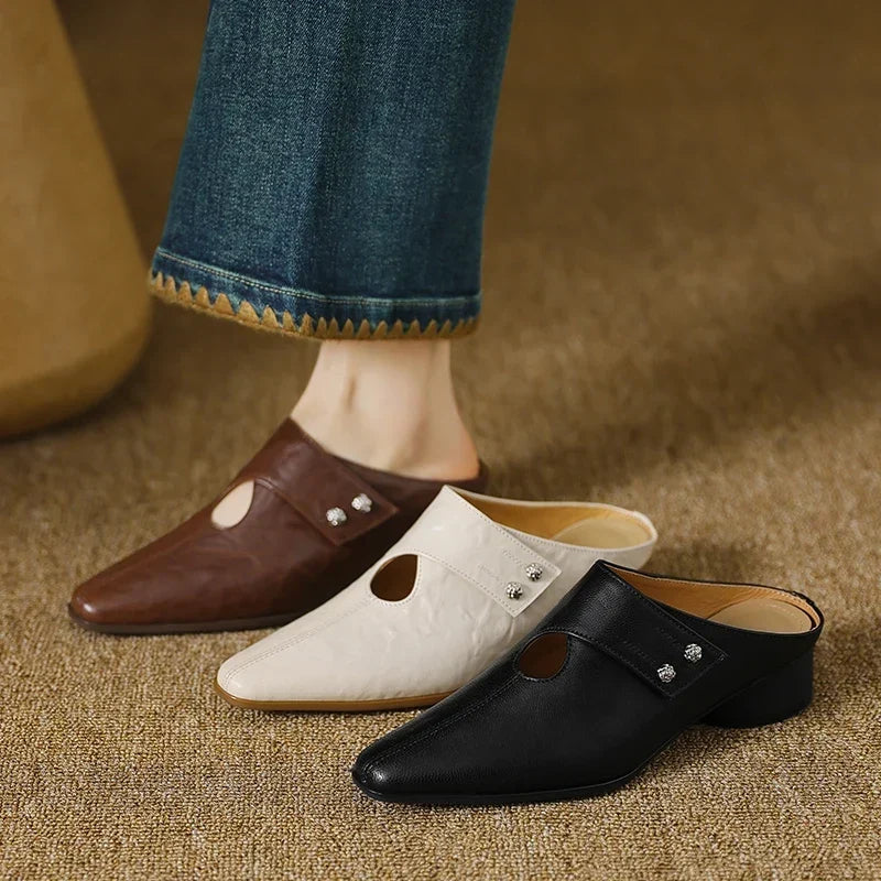 OLGA | VEGAN MULES FOR WOMEN