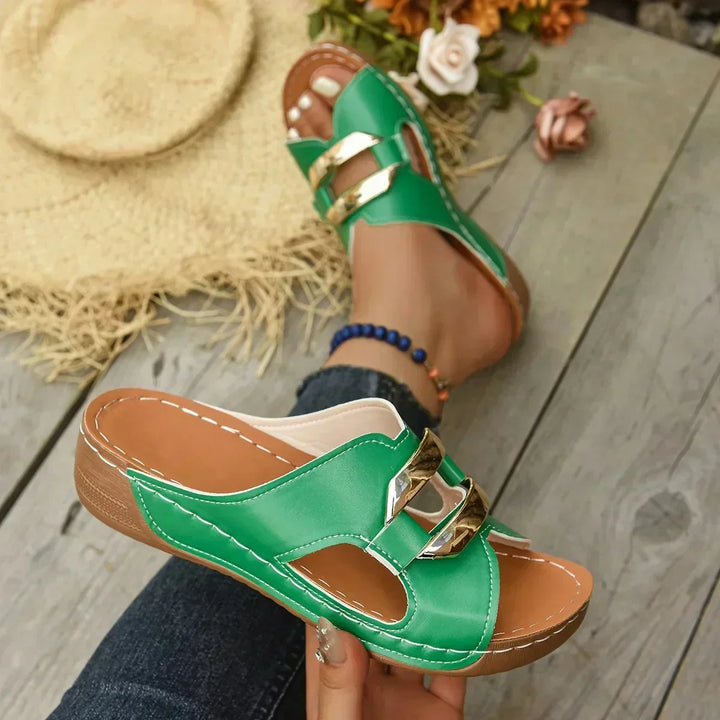 LINA | WEDGE HEEL SANDALS FOR WOMEN