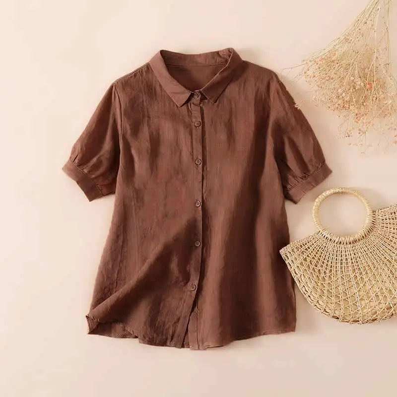 EULALIE | BUTTON-UP SHIRT FOR WOMEN