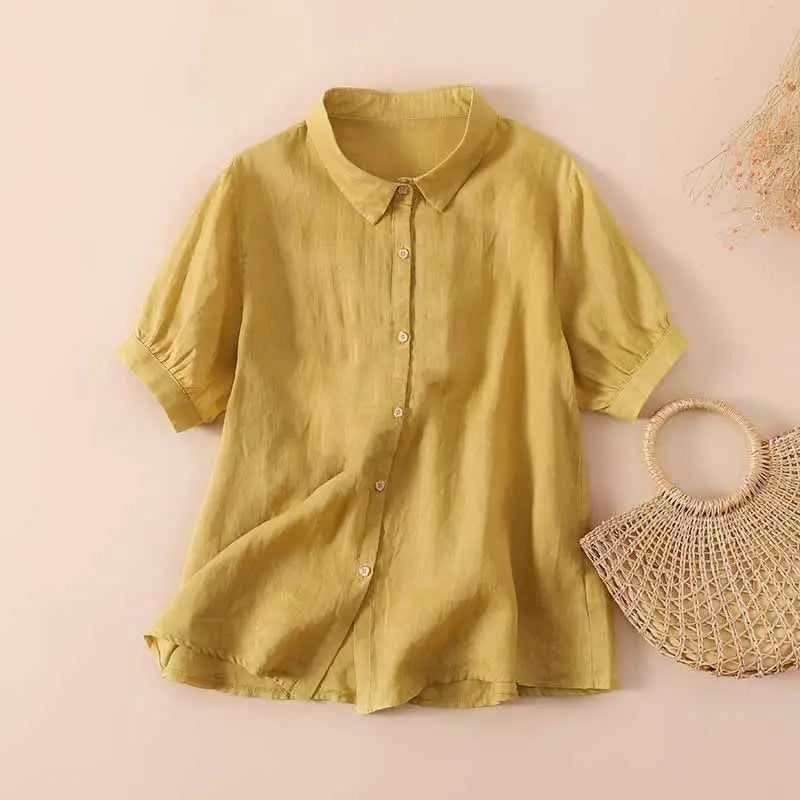 EULALIE | BUTTON-UP SHIRT FOR WOMEN
