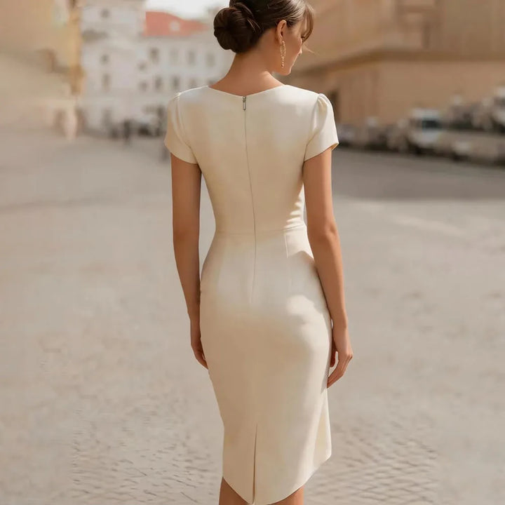 MATHILDE | SOPHISTICATION FLATTERING FEMININE DRESS FOR WOMEN