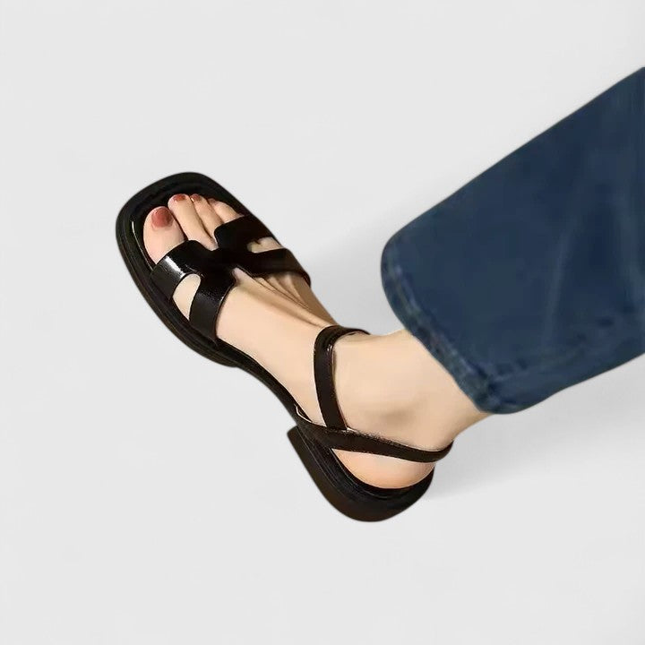DELIANE | SOPHISTICATED FLAT SANDALS FOR WOMEN