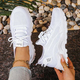 DELILAH | ROUND TOE SNEAKERS FOR WOMEN