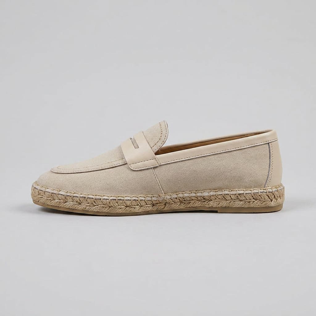 SANARY | HERRINGBONE ESPADRILLE LOAFERS FOR MEN