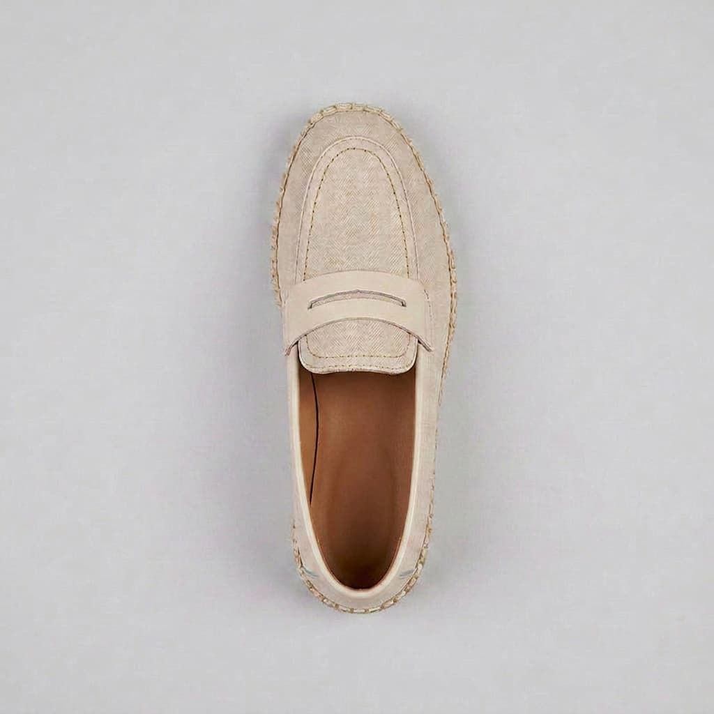 SANARY | HERRINGBONE ESPADRILLE LOAFERS FOR MEN