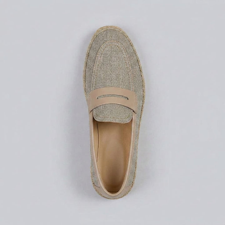 SANARY | HERRINGBONE ESPADRILLE LOAFERS FOR MEN