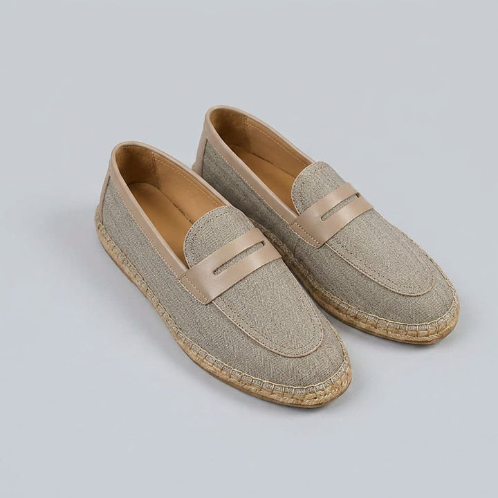 SANARY | HERRINGBONE ESPADRILLE LOAFERS FOR MEN