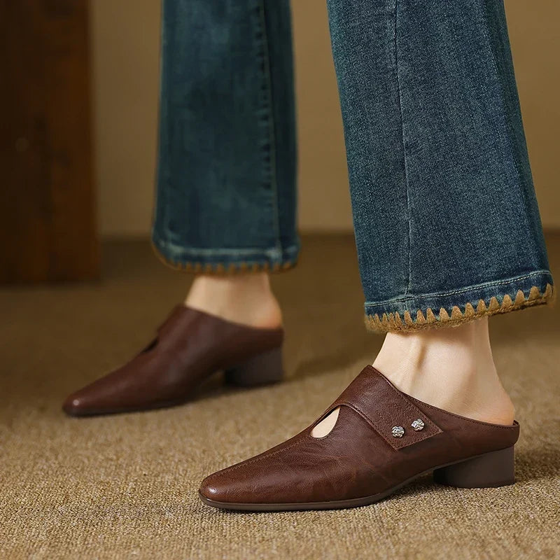 OLGA | VEGAN MULES FOR WOMEN