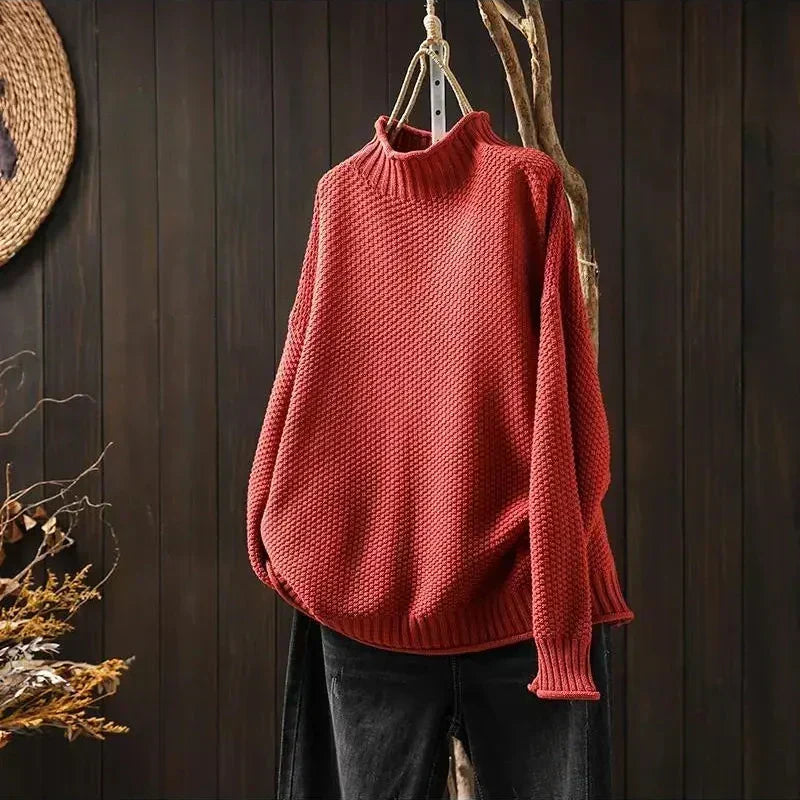 CORDELIA | RELAXED KNIT SWEATER FOR WOMEN