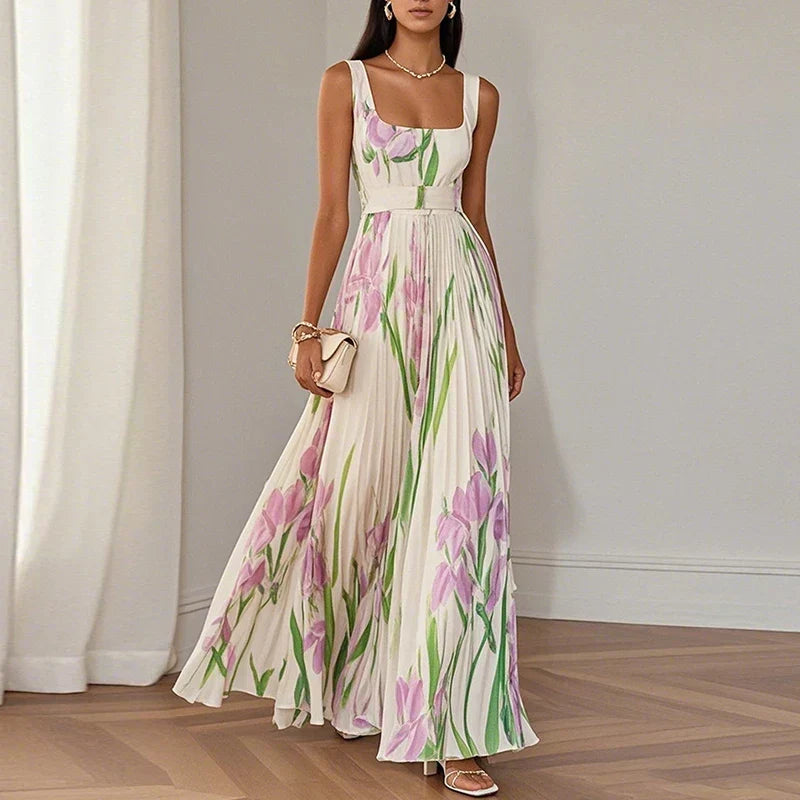 GRETA | FLORAL MAXI DRESS FOR WOMEN