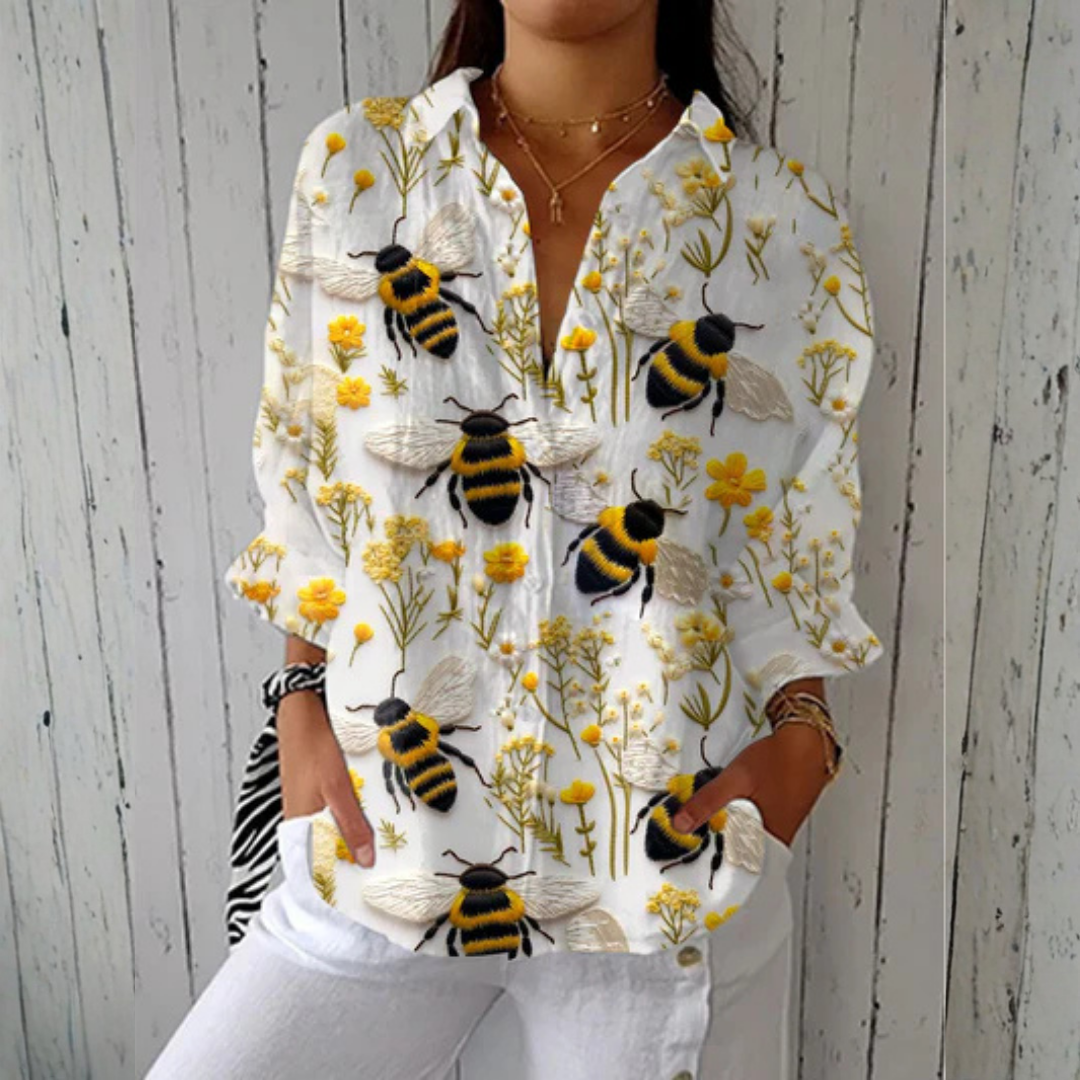 ROMY | GOLDEN BEE BLOUSE FOR WOMEN