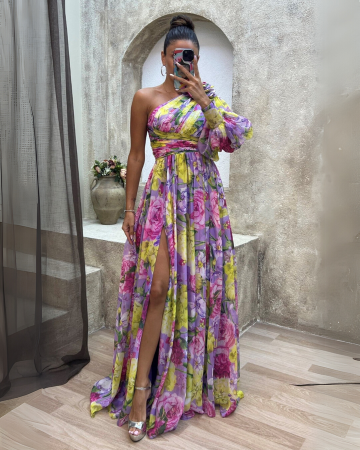 JANNEKE | BLOSSOM DRAMA DRESS FOR WOMEN