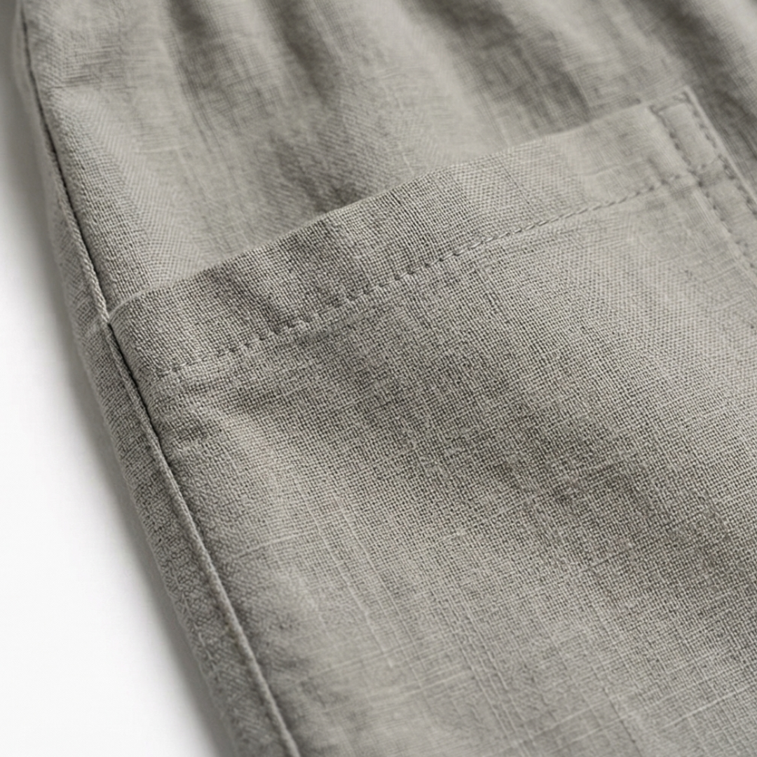 BREZIA | RELAXED FIT COTTON TROUSERS FOR WOMEN