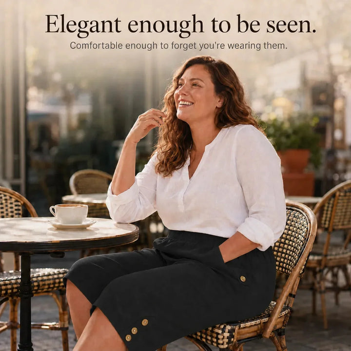 ESME | PLUS SIZE ELASTIC PANTS FOR WOMEN