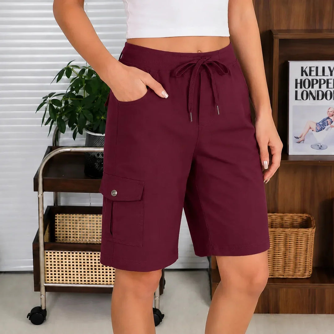 BREVELLE | QUICK-DRY CARGO 6 SHORTS FOR WOMEN