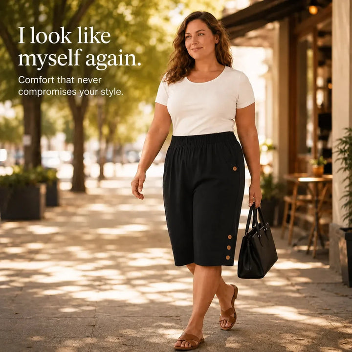 ESME | PLUS SIZE ELASTIC PANTS FOR WOMEN