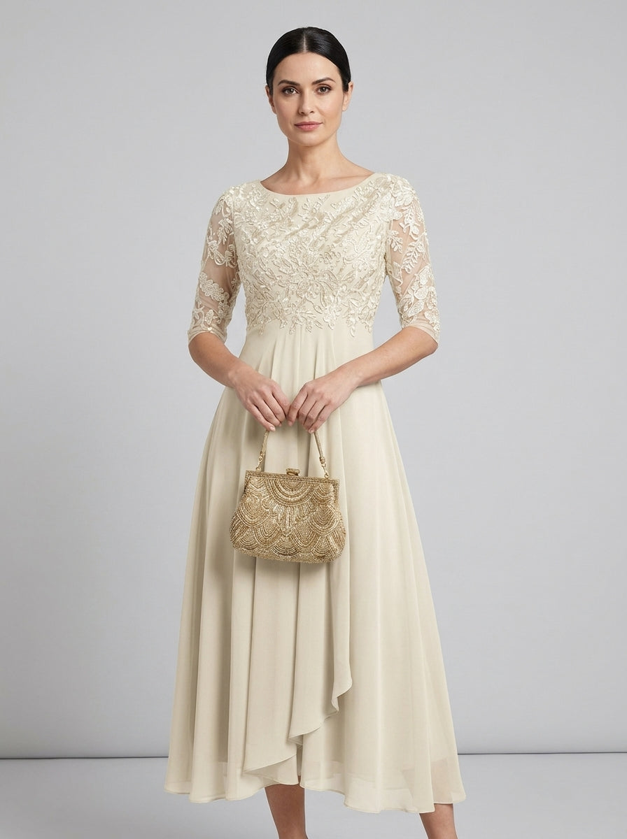 FRANCISKA | RUCHED MIDI DRESS FOR WOMEN