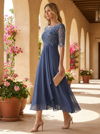 FRANCISKA | RUCHED MIDI DRESS FOR WOMEN