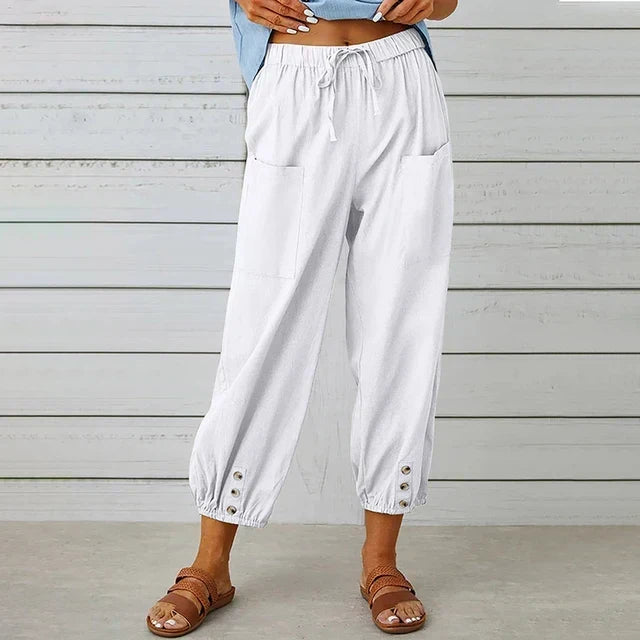 ROMY | HIGH WAIST RELAXED PANTS FOR WOMEN