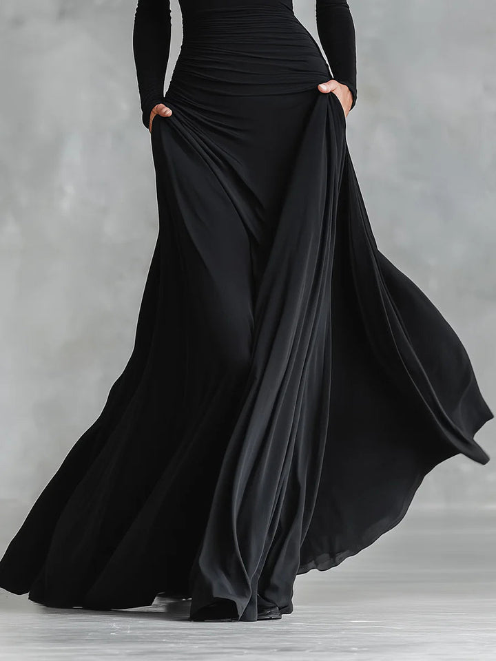 SERAPHINA | LONG SLEEVE MAXI DRESS FOR WOMEN