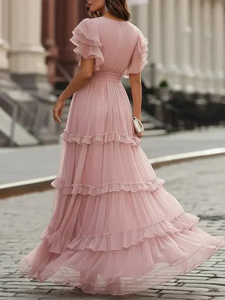 ZOE | LIGHT PINK MAXI DRESS FOR WOMEN
