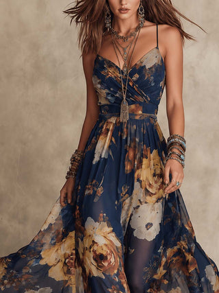 DEBORAH | FLORAL MAXI DRESS FOR WOMEN