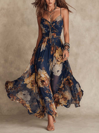 DEBORAH | FLORAL MAXI DRESS FOR WOMEN