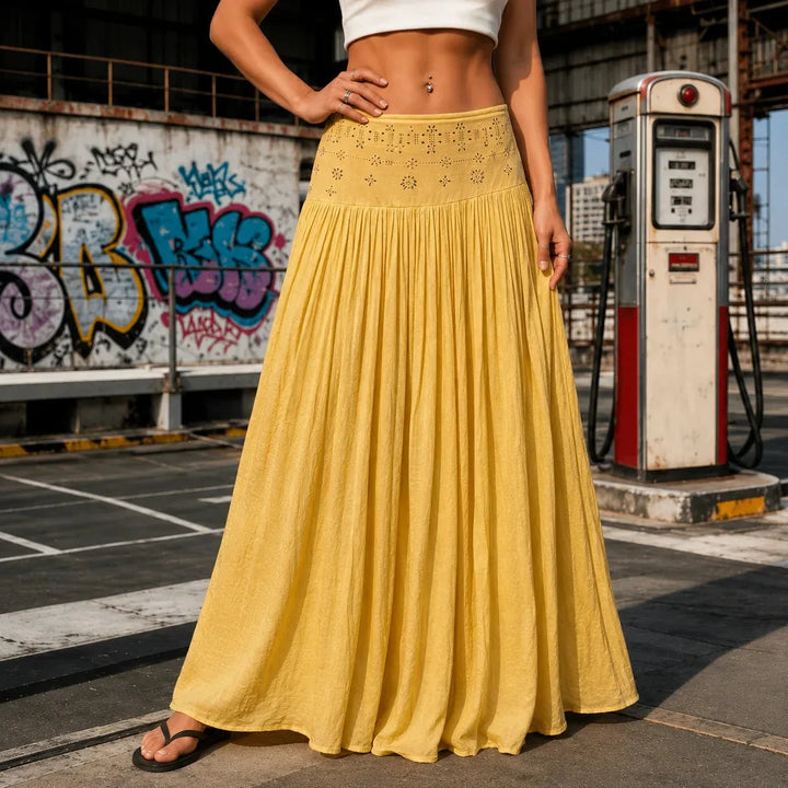 DAPHNE | HIGH WAIST A-LINE SKIRT FOR WOMEN