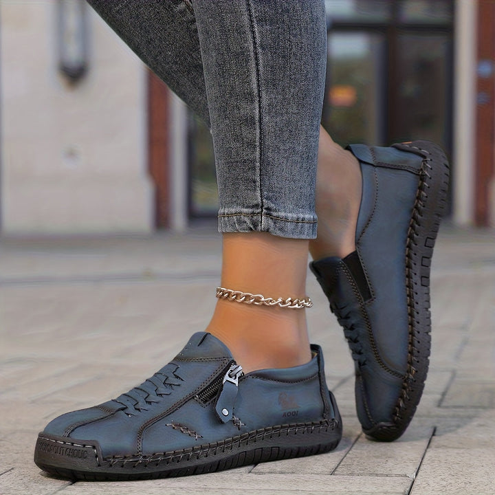 KATHERINE | PRACTICAL ZIPPER SHOES FOR WOMEN