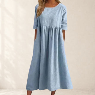 BLANKA | SHORT-SLEEVED DRESS FOR WOMEN