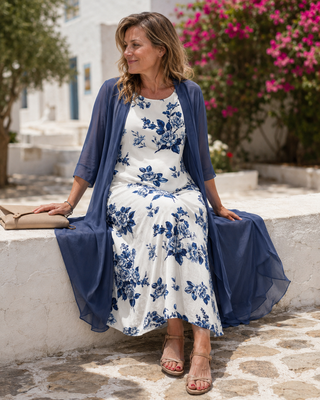 VIVIENNE | SLEEVELESS DUSTER DRESS FOR WOMEN