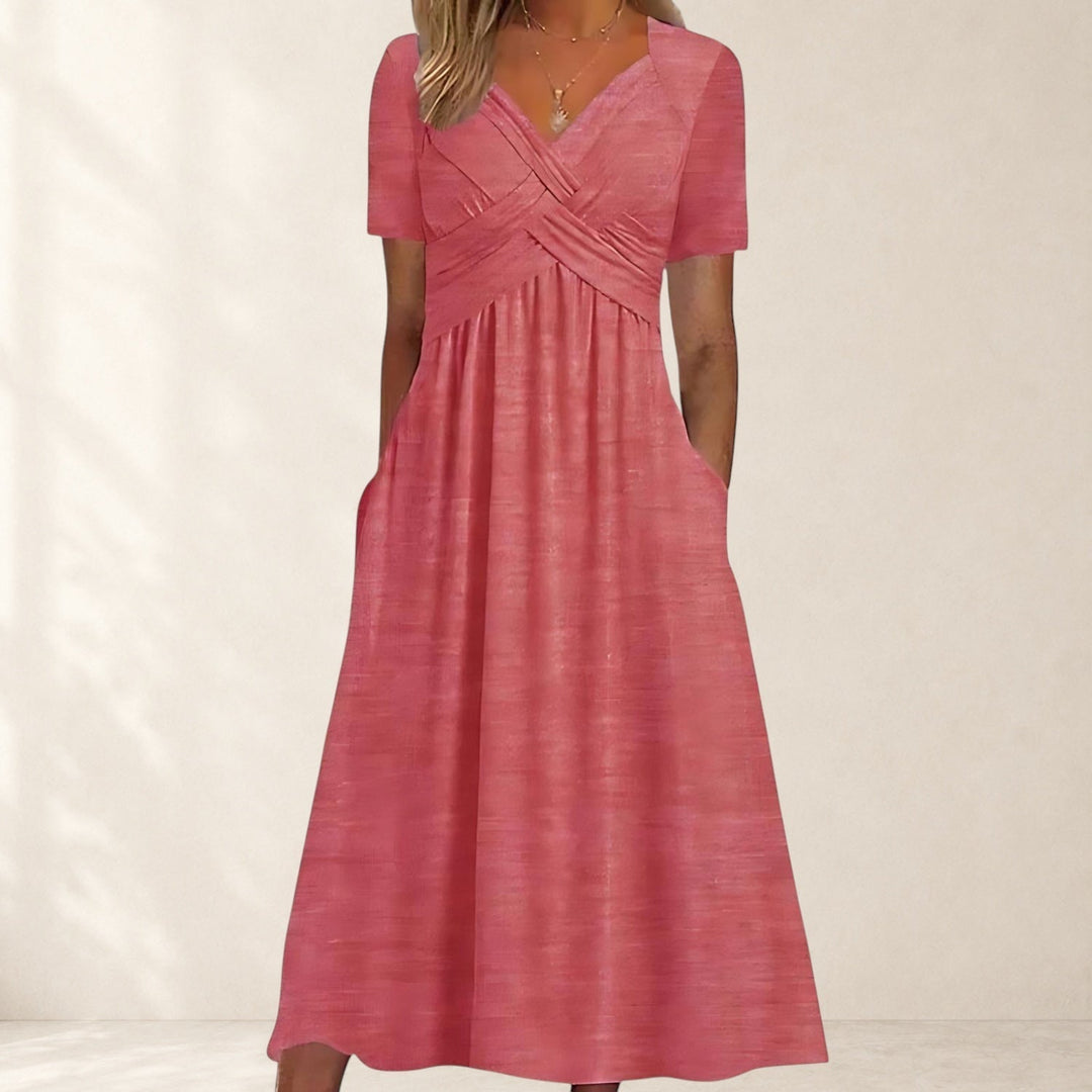 PAULETTE | MIDI TUMMY CONTROL DRESS FOR WOMEN