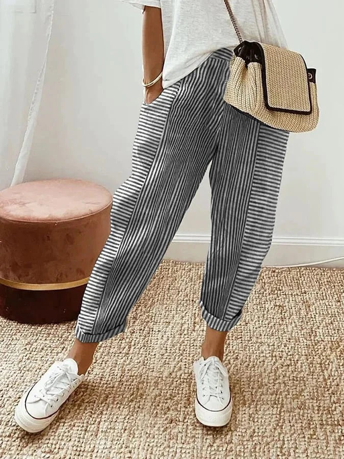 BETTINA | STRIPED PANTS FOR WOMEN