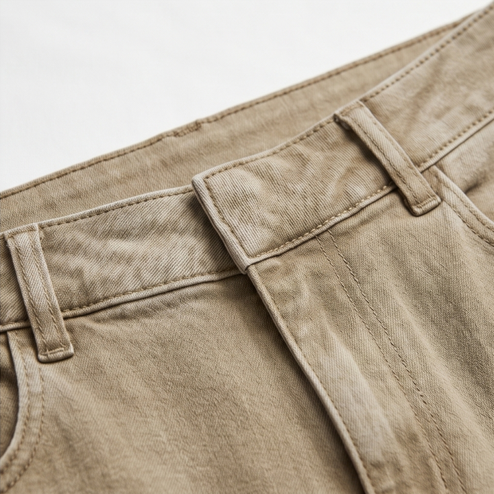 BLOOMARA | EMBROIDERED WIDE-LEG TULIP JEANS FOR WOMEN
