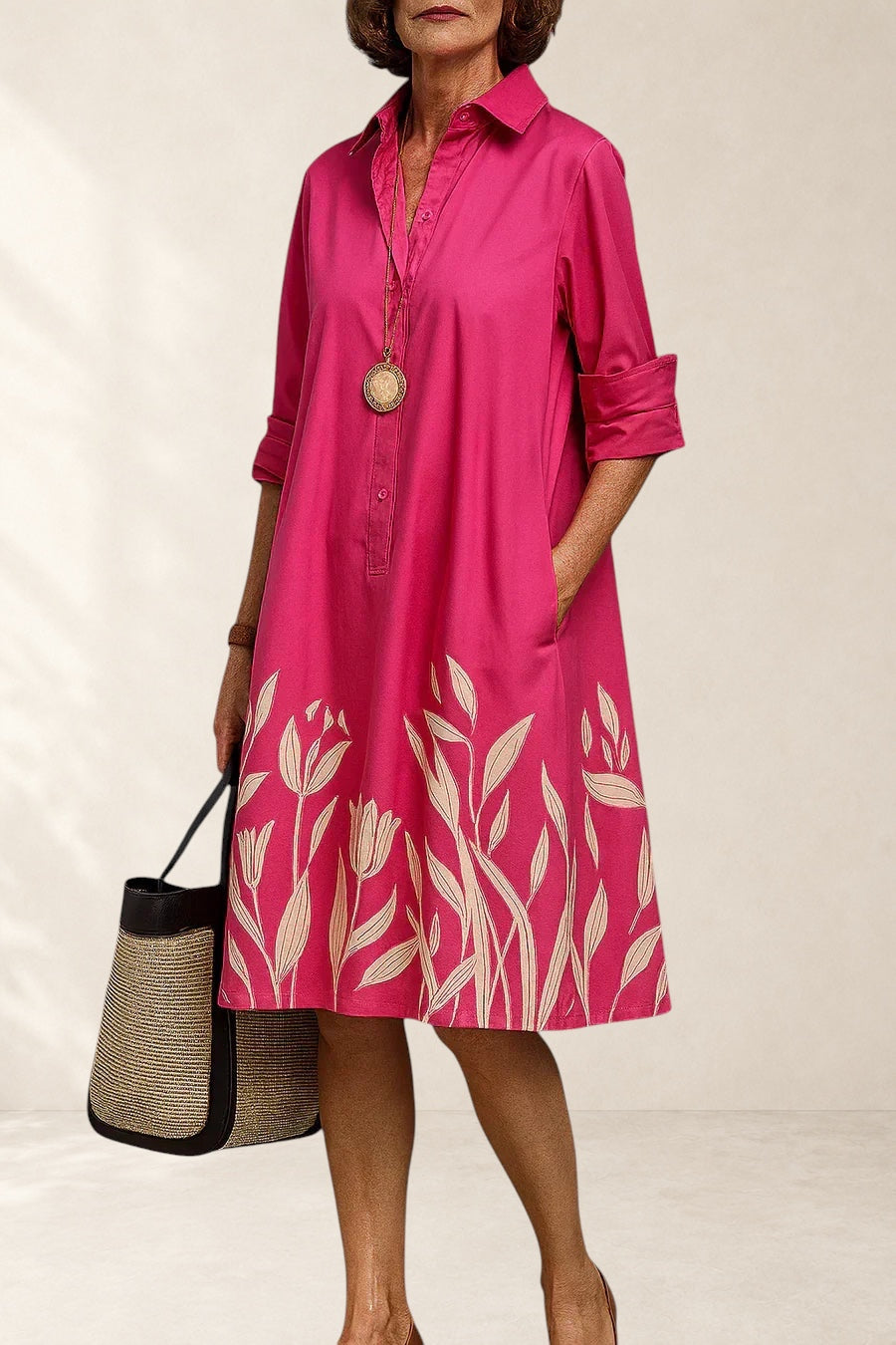 RUTH | SOPHISTICATED MIDI DRESS FOR WOMEN