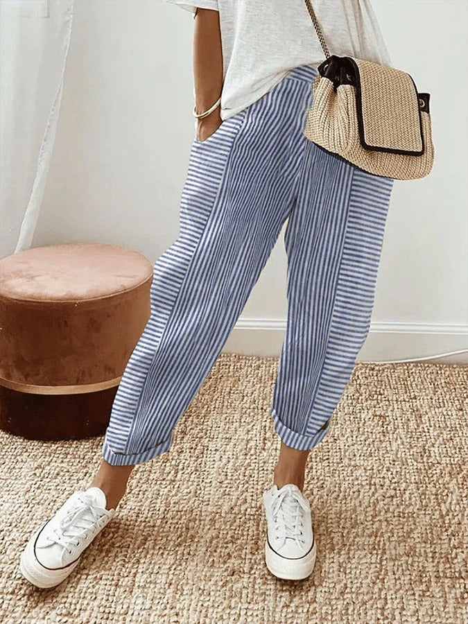 BETTINA | STRIPED PANTS FOR WOMEN