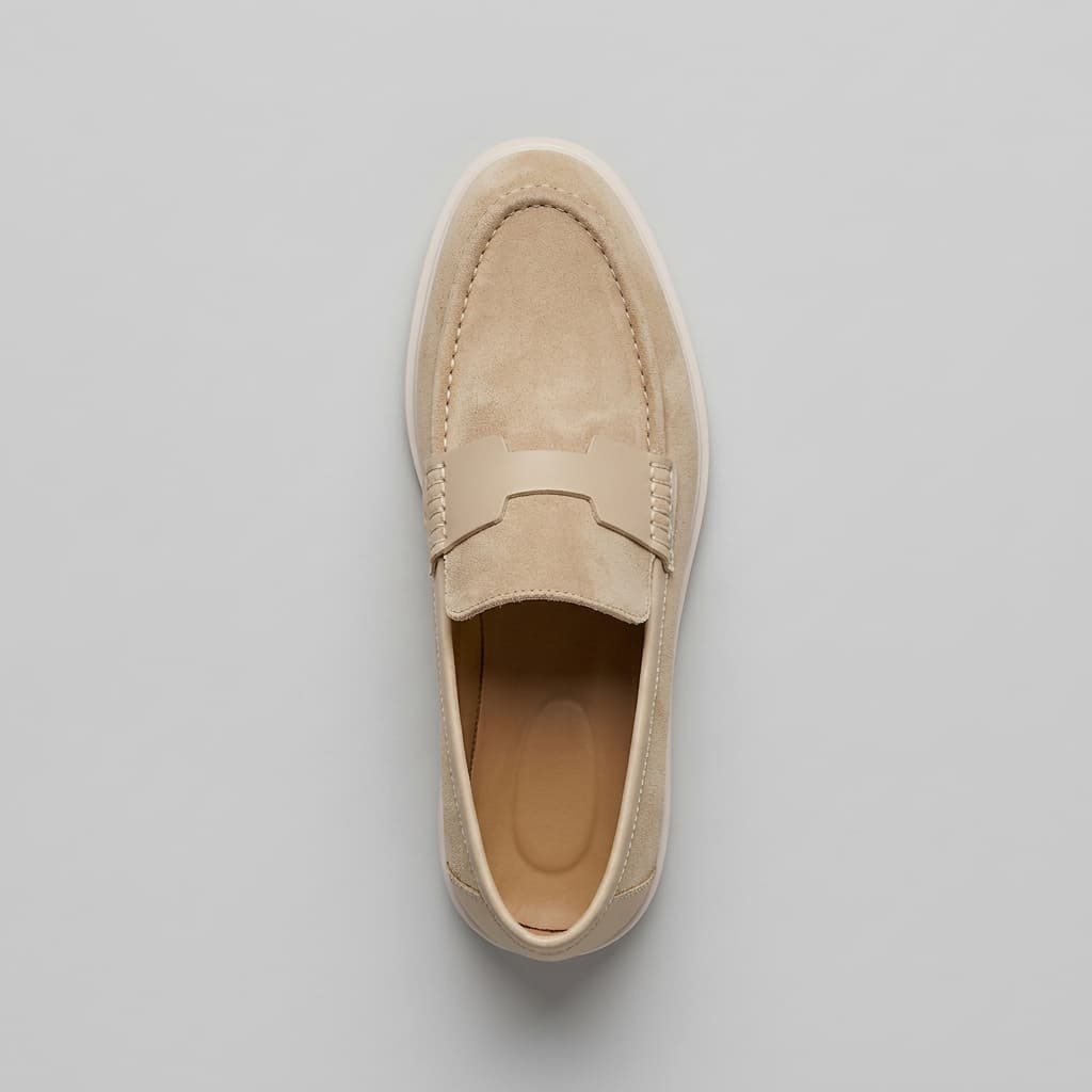 BREWOOD | NUBUCK PENNY LOAFER FOR MEN