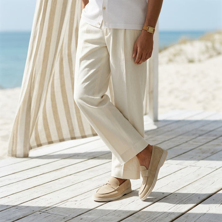 BREWOOD | NUBUCK PENNY LOAFER FOR MEN