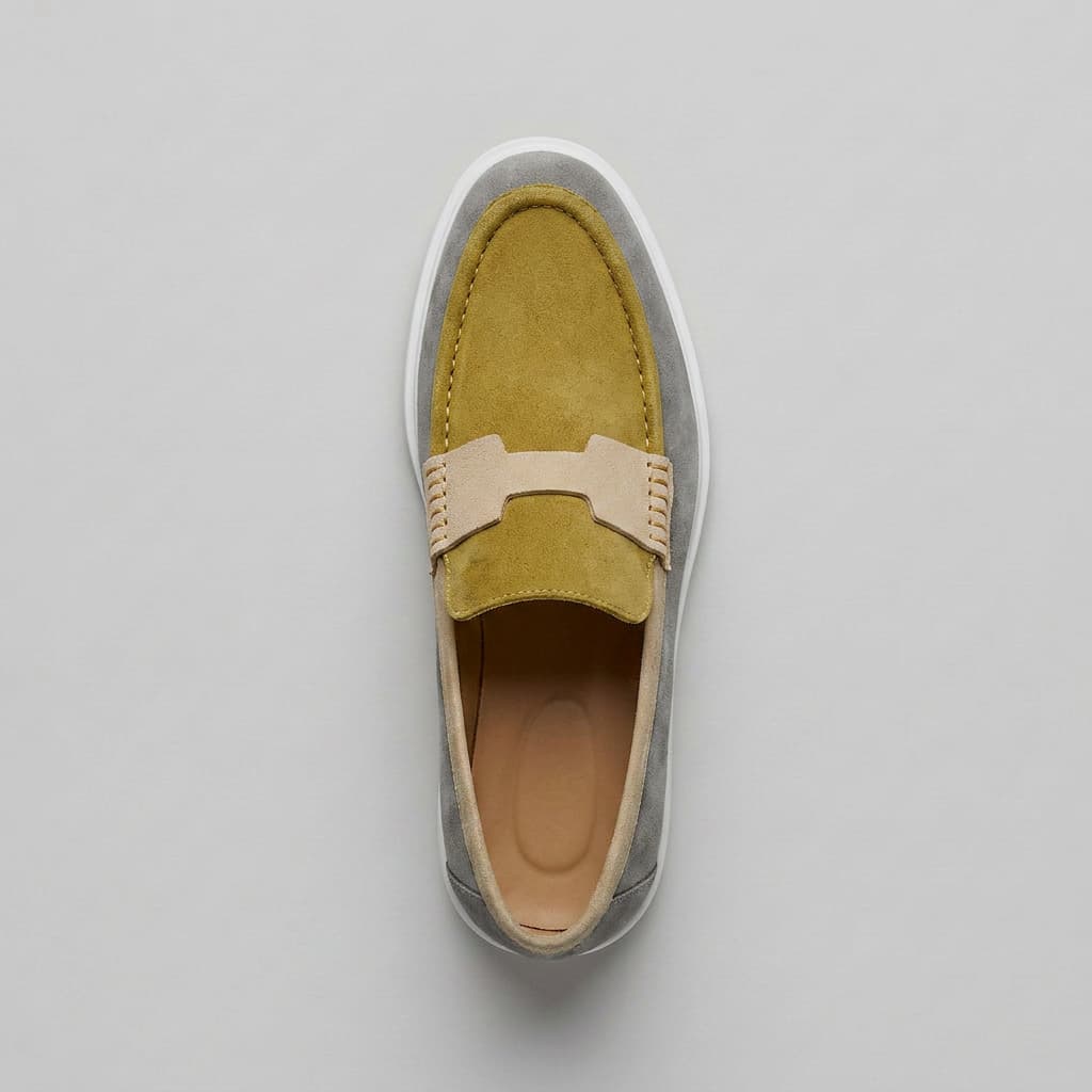 BREWOOD | NUBUCK PENNY LOAFER FOR MEN