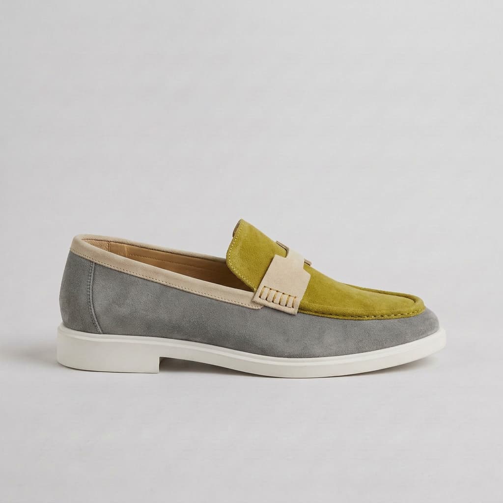 BREWOOD | NUBUCK PENNY LOAFER FOR MEN