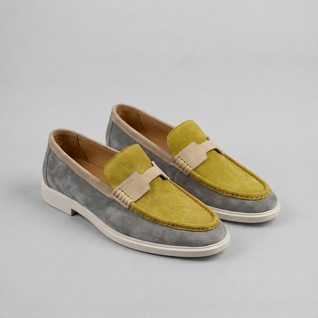 BREWOOD | NUBUCK PENNY LOAFER FOR MEN