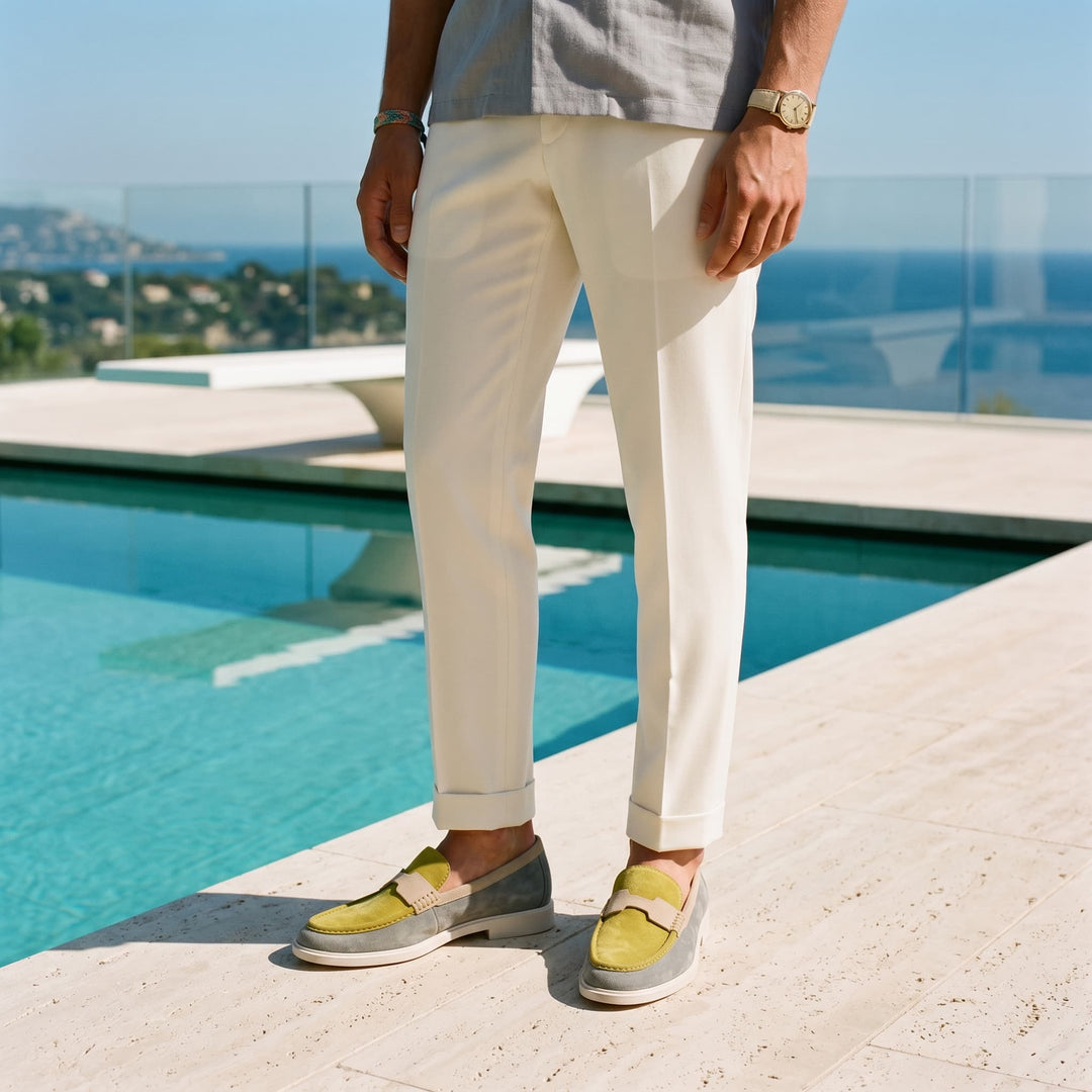 BREWOOD | NUBUCK PENNY LOAFER FOR MEN